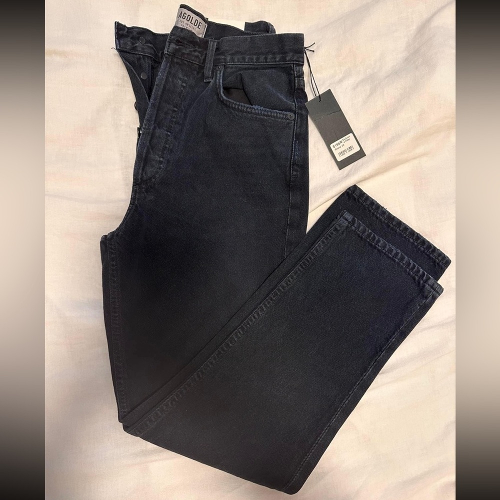 AGOLDE "Riley" High Rise Size 26 "Scene" Wash